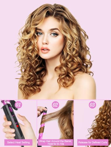 Image of 5 /8 Inch Ceramic Small Curling Iron for Short Hair, 16mm Small Curling Wand