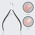 Cuticle Nipper with Cuticle Pusher-Professional Grade Stainless Steel Cuticle Remover - Image 5