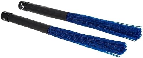 Vater Drumsticks VBM - Speciality Sticks - Monster Brush - Wavy Poly Strands - Black Handle