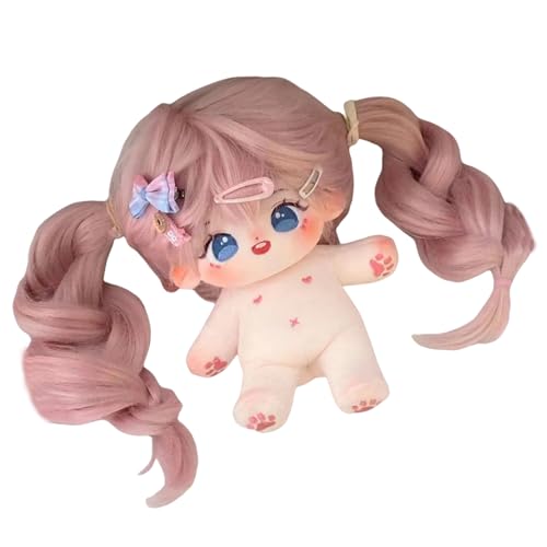 Regalos De Niña Muñecas De Trapo, Muñeca De Algodón Llenado Lindo Juguete para Niñas | Figuras Coleccionables Adornos De Muñeca De Mesa Dress-Up Cambiantes para Dormitorios, Sala De Estudio