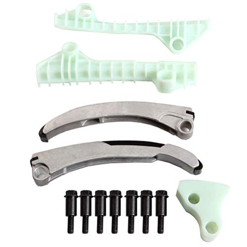 Linncas Engine Timing Chain Kit With Timing Chain Tensioner Guides Sprocket Compatible With For Deville 94-05 Ts21019A #TOP3