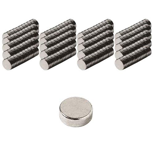 ネオジム磁石 5mm x 2mm STAR FOCUS 丸型 ボタン型 N35