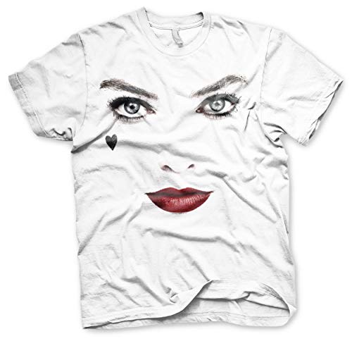 T-shirt Harley Quinn homme vêtement blanc streetwear Birds of Prey pour look urbain