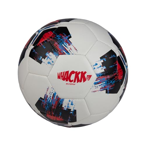 Image of WHACKK Zico HT-PU Football Size 5 Soccerball Hand Stitched for Practice & Training - Original PVC Waterproof. 3 Layered Ideal Sports Ball for All Ages on Ground, Grass and Turf