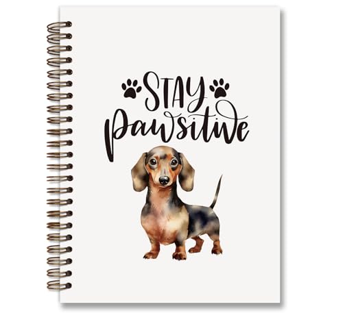 Carnet à spirales rose pour chien : sublimez votre bureau et vos cours au quotidien
