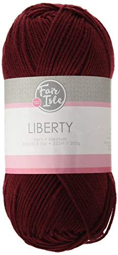 Fair Isle Pomegranate Liberty 200g Yarn
