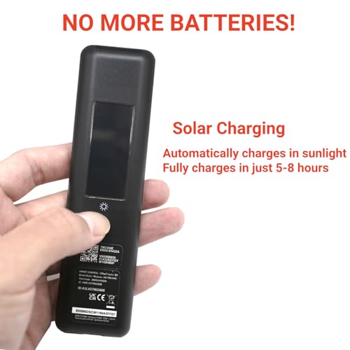 Télécommande rechargeable USB-C BN59-01432A avec capteur solaire intégré - 4