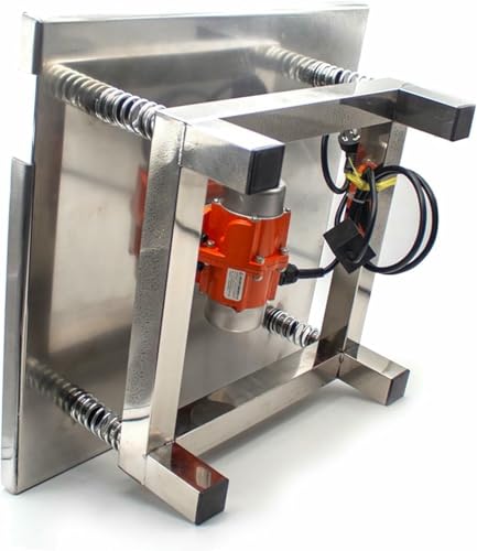 Plataforma vibratoria para concreto, mesa vibratoria para bloques, plataforma vibratoria mini de acero inoxidable, para pruebas de vibración miniatura 5