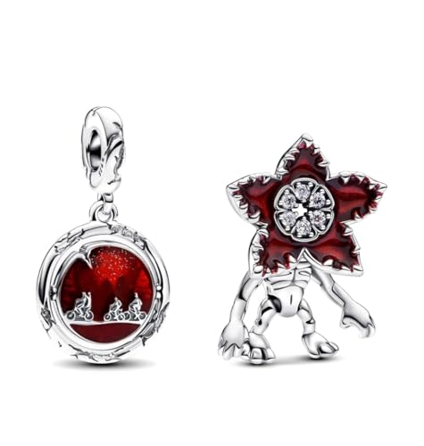 Vegaine Strange Set Charms für Armbänder Familie Charm Valentinstag Schmuck Geschenke für Damen 925 Sterling Silber