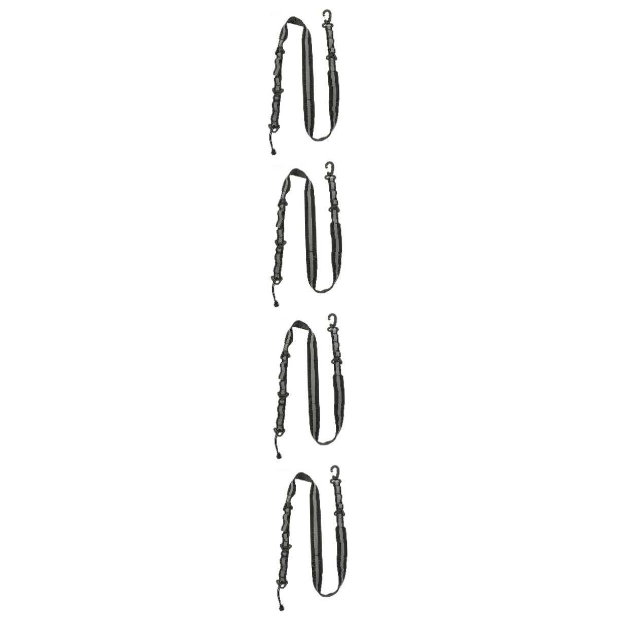 TOYANDONA Ceinture Escalade et Résistante avec Sangle Réfléchissante pour Camping Randonnée et Alpinisme