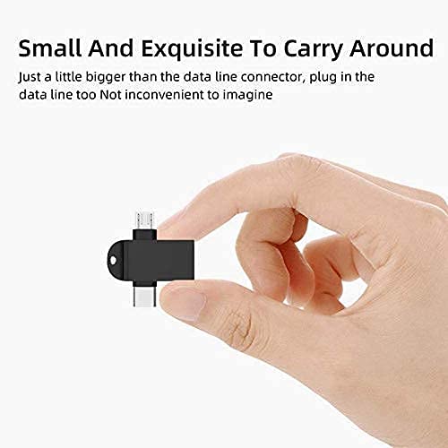 Image of TROXXON 2 in 1 Type C and Micro OTG Male to USB A 3.0 Female High Speed Data Transfer for Laptop Mobiles Tablet Smartphone Compatible C Type and Micro OTG Adapter Connector Devices