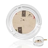 Design rainuré : La rainure à motifs floraux de cerisier, présente sur le bord du cendrier, permet de maintenir la cigarette en place et d’éviter que les cendres ne s’éparpillent. Sa forme circulaire facilite également son rangement.