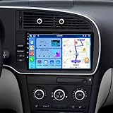 Car Stereo for SAAB 9-3 93 2007-2011 2007 2008 2009 2010 2011 with Wireless Carplay Wireless Android Auto 7