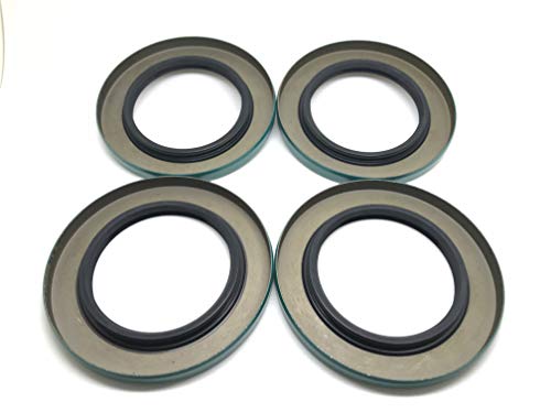 (Pack Of 4) Wps Trailer Hub Wheel Grease Seals 10-10 (21333Tb) For 5200-7000# Axles 2.125'' X 3.376'' #TOP1