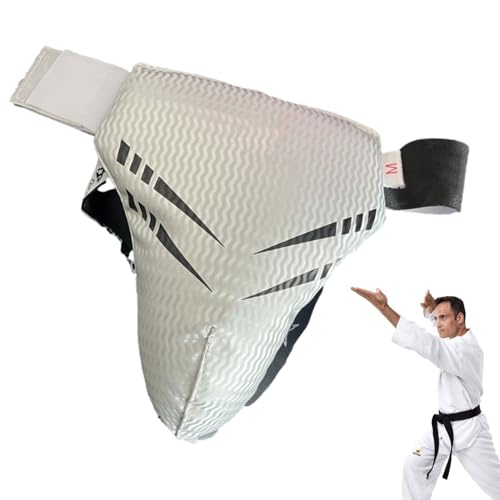 Inguinal-Suspensorium – Inguineschutz für Karate, verstellbarer Inguinebecher zum Boxen | Inguinalschutz mit Gelpads für Damen und Herren, ideal für E Sport