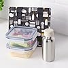 Ikea ENKELSPARIG Water bottle stainless steel/beige0.5 l