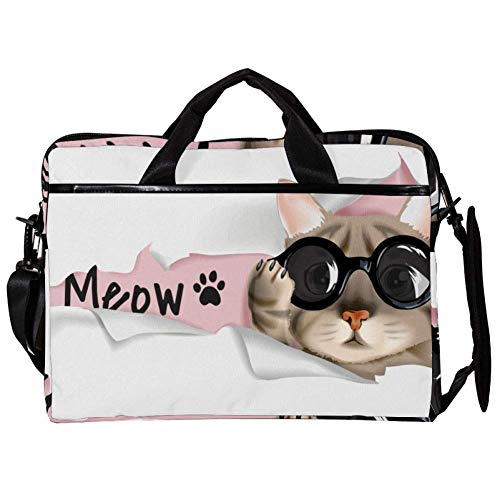Sac ordinateur 14-15.4" Cat Meow anti-choc pour ne plus rayer votre PC