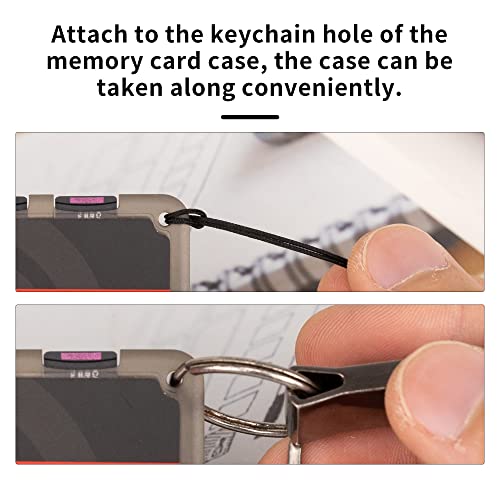 Kiorafoto Khd-Sdmsd6 Easy Carry 4+2 Slots Slim Credit Card Size Lightweight Portable Sd Tf Msd Memory Card Case Storage Keeper Holder For 4 Sd Sdhc Sdxc + 2 Tf Msd Microsd Microsdhc Microsdxc Cards #TOP4