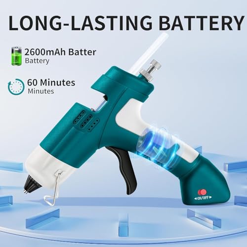 2026 Upgraded Cordless Glue Gun