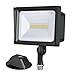 DEWENWILS 34W Projecteurs extérieurs, 3200 lumens Super lumineux (équivalent de 400W halogène) Projecteur LED à montage articulé IP65 étanche, lumière de sécurité LED 5000K pour paysage, jardin, cour