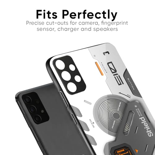 Image of Designer Tempered Glass Back Case Cover Compatible with OnePlus Nord 5 5G | Liberty Cyber