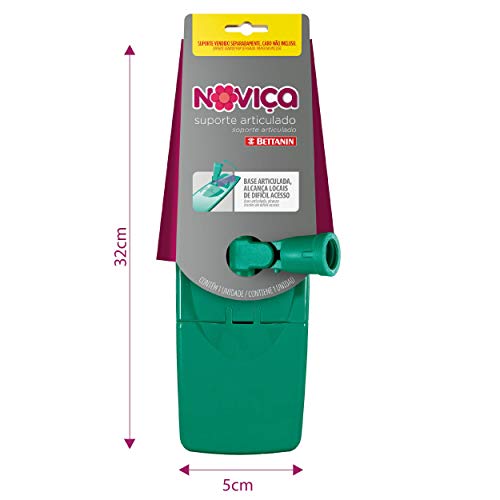 Suporte Articulado Plástico, Cor Verde, Linha Noviça, Bettanin