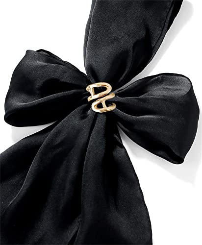 Infinity Silk Scarf Buckle Clip for Women Girls Minimalist Simple Layered Statement Open Wrap Finger Ring Shawl Scarves Dress Accessories Decaration Jewelry3