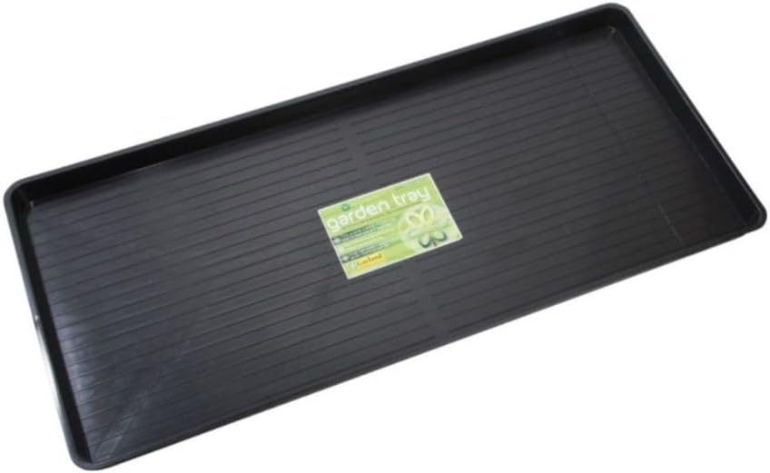 GARLAND Giant Plus black garden tray for broad greenhouse and potting bench use