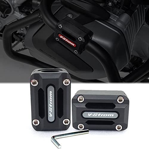Borjido For SUZUKI V-Strom 250 DL250 vXg[250 1050/TX V-Strom 650/DL650 DL1000 250/DL250 22mm 25mm 28mm I[goCop[  ubN GW 