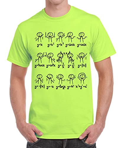 Image of Caseria Men's Cotton Printed T-Shirt -Algebra Zoo Zoo | 100% Cotton | Half Sleeves | Regular Fit | Printed | Round Neck | Graphic T Shirt