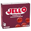 Jell-O Gelatin Dessert Mix, Cranberry Flavor, Fat Free Fruit Gelatin for Desserts, Snacks & Party Recipes, 3 oz (Pack of 4)