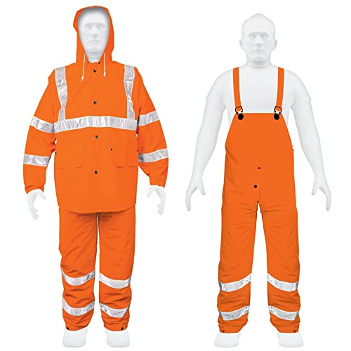 El Mejor Listado de Talla Eg los 5 más buscados. 46 Truper TRA-NAR-XL, Conjunto impermeable c/reflejante, naranja, talla EG, PVC