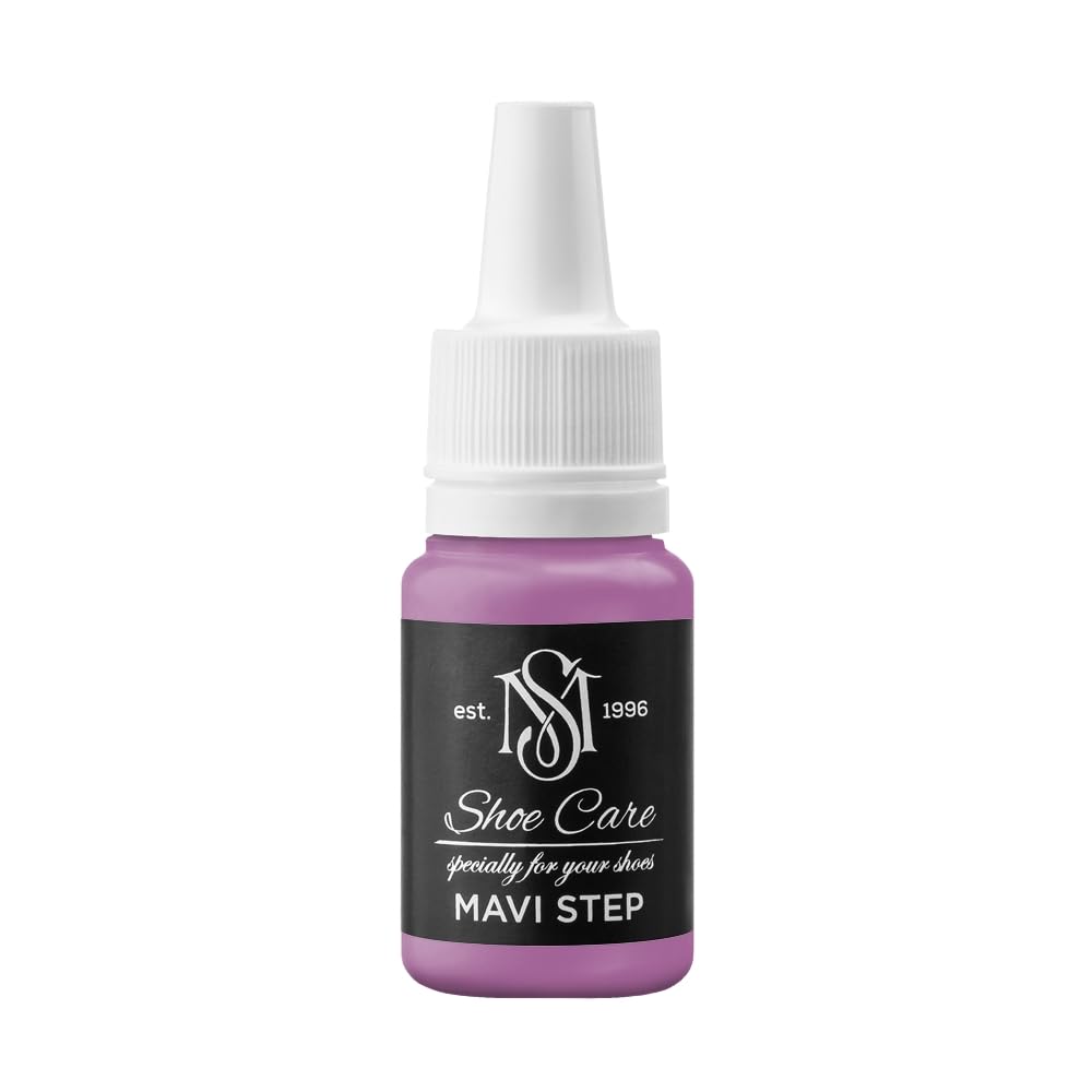 Peinture Cuir Haute Couvrance MAVI STEP Rouge Améthyste 10ml