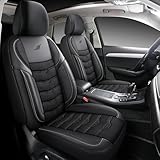 Sécurité et fonctionnalité : compatible avec les airbags latéraux et les sièges chauffants, comprend des poches arrière pratiques