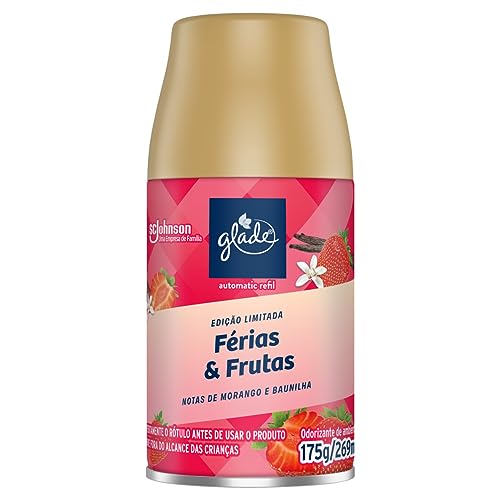 Glade Aromatizador de Ambiente Automático Edição Limitada Refil Ferias e Frutas 269ml