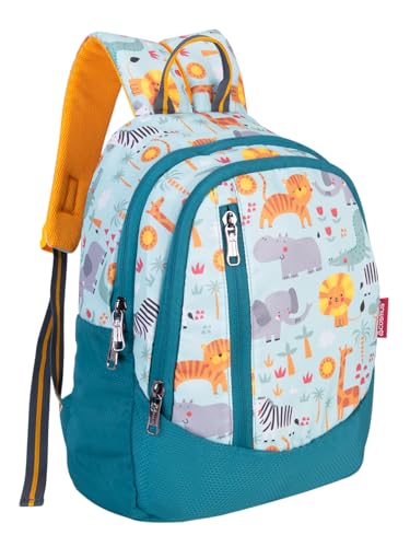 Image of COSMUS TINY TOTS ANIMO Printed School Bag 20L - 16 inches Kids Backpack ideal for Boys and Girls of Age Group 2-5 yrs | Student Casual Daypacks