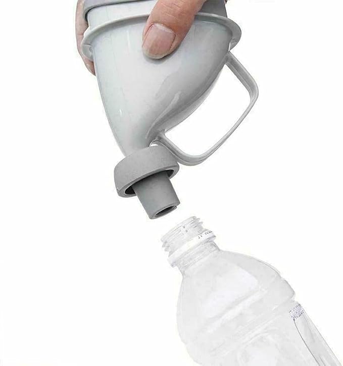 Orinal portátil unisex para viaje y camping miniatura 5