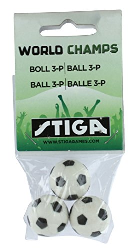 Stiga World Champs Soccer Game - Replacement Balls - 3 Pack #TOP25