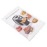 WATIIFUFU Livre de Recettes pour Friteuse sans Huile en Papier Léger et Portable Différentes Couleurs, pour Cuisson Saine la Maison