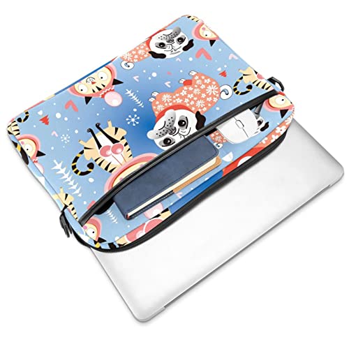 Sac à bandoulière pour ordinateur portable 13 13.3 14.5 pouces chat - 2