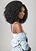 Sensationnel Curls Kinksandco Half Wig - Game Changer Synthetic Instant Weave Updo Full Cap for Natural 3C to 4C Hair Textures (1B OFFBLACK)