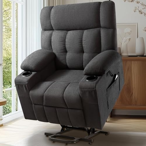 Sillón reclinable tapizado eléctrico
