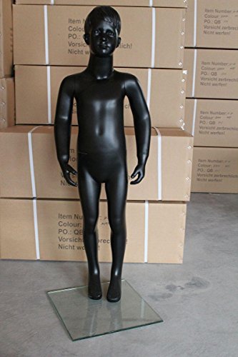 Preisvergleich Produktbild Qubeat Kinder - Schaufensterpuppe Junge, schwarz matt