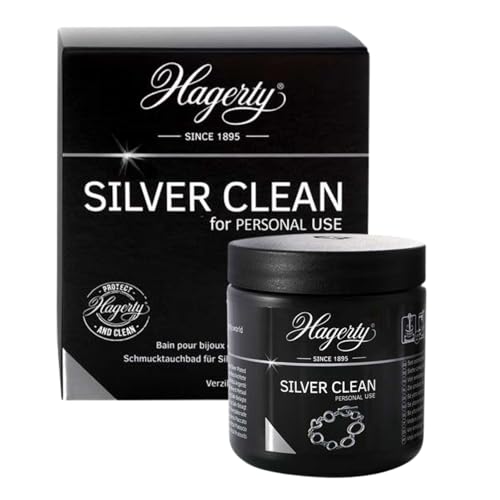 Hagerty - Bain nettoyage instantané bijou argent et métal argenté silver clean 170ml réutilisable