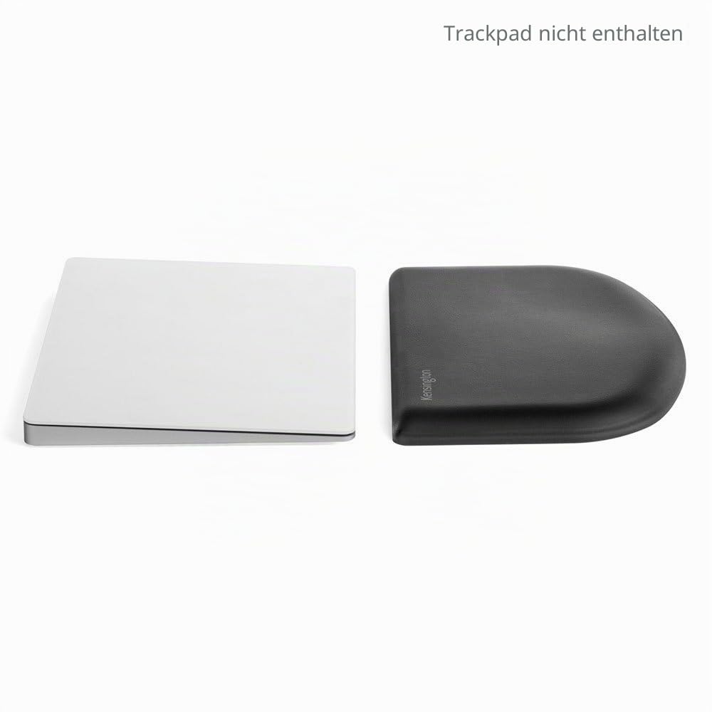 Kensington ErgoSoft Handgelenkauflage für Slim Mouse/Trackpad, schwarz (K52803WW) | Ergonomische Gel-Dämpfung, passend für schlanke Mäuse und Trackpads, erleichtert die Belastung des Handgelenks