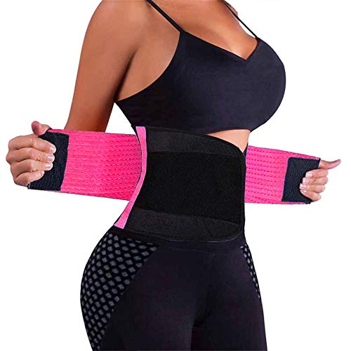 Image of VENUZOR Waist Trainer Belt for Women - Waist Cincher Trimmer - Slimming Body Shaper Belt - Sport Girdle Belt (UP Graded)