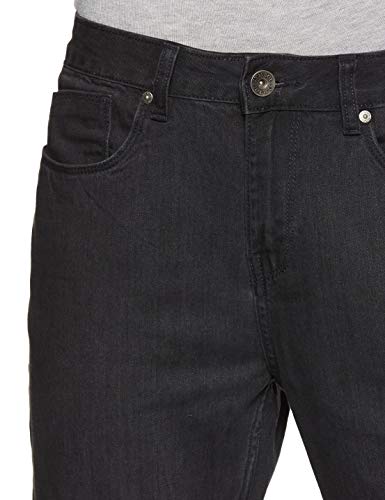 Image of Amazon Brand - Symbol Men's Relaxed Fit Jeans (ADBX-RN-586 Black1 28)