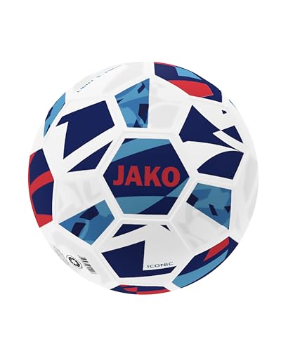 JAKO Lightball Iconic, weiß/Navy/rot, 3 (290g) JAKO Lightball Iconic, weiß/Navy/rot, 3 (290g)