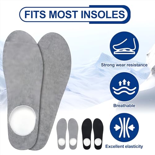 6 Pares de Calcetines Soporte Skicuff Carbón Activado miniatura 2