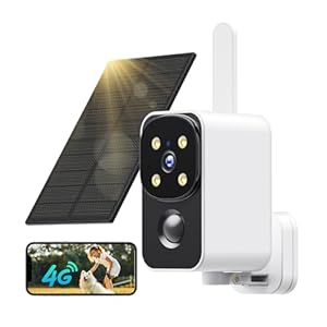 PESAIR ZY-G3 4G Solar Überwachungskamera Aussen